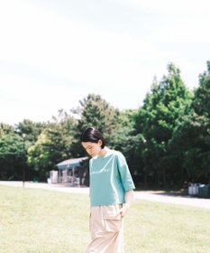 SHARE PARK LADIES 【UVカット・吸水速乾・ストレッチ・軽量 】ロゴショートTシャツ（S・Mサイズ）