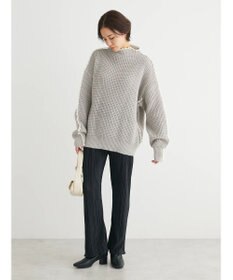 Green Parks ・Ｐｅｔｉｔ　Ｆｌｅｕｒ　ハイショクパイピングニット