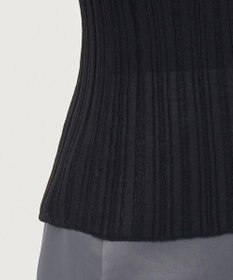 uncrave シアーニット タートルネック トップス（uncrave WHITE）