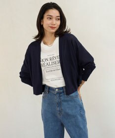 UNFILO イージー ショート カーディガン