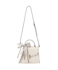 Maison de FLEUR スタッズフラップ２Ｗａｙバッグ