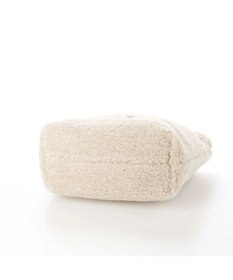 UNBILLION cachecache ドット刺繍ボアミニトートバッグ