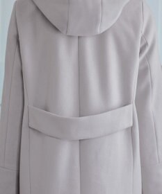 Tiaclasse 2WAYフード付きフェイクウールコート