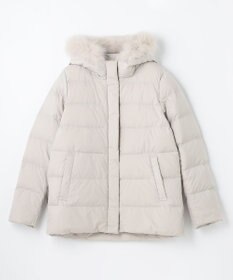 ANY 【洗える】スムースタッチ ショート丈ダウンコート