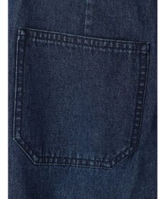 Green Parks ストレートタックデニムパンツ