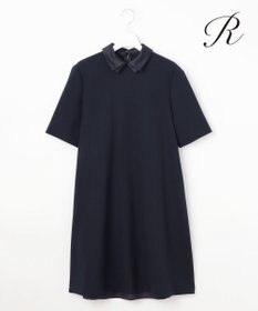 23区 S 【R(アール)】ダブルクロス 襟デザイン ワンピース