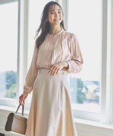 ANY SIS 【洗える】カッセンジャカード ブラウス