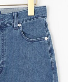 組曲 L ライトデニム セミワイドパンツ