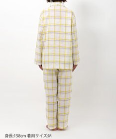 ワコール／睡眠科学 パジャマ 長袖 長ズボン 綿混ローン素材 レディース YDX343 睡眠科学／ワコール