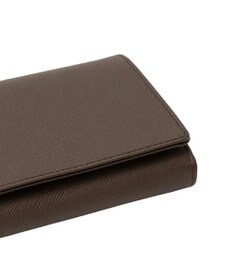 LANVIN en Bleu リュクサンブール かぶせ長財布