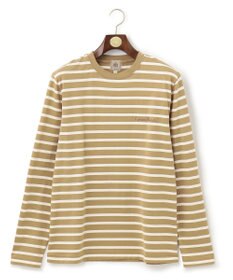J.PRESS MEN 【J.PRESS USA】ボーダー刺繍ロングＴシャツ