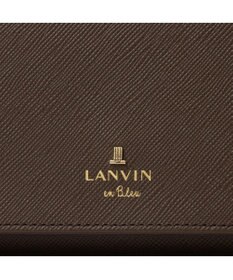 LANVIN en Bleu リュクサンブール かぶせ長財布