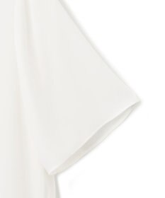 ICB 【洗える】BackSatinAmunzen 5分袖スカーフタイブラウス