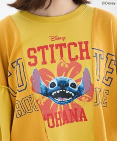 Green Parks スティッチ／リメイク風ドッキングＴシャツ