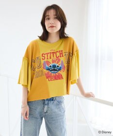 Green Parks スティッチ／リメイク風ドッキングＴシャツ