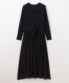 GRACE CONTINENTAL チュールコンビニットワンピース