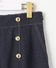 ANY SIS 【洗える】マリンディテールシャンブレー パンツ