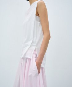 ATON SHRINK FRESCA JERSEY | スリーブレスプルオーバー