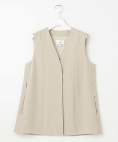 23区 L 【撥水加工/UVカット】キューティクルストレッチツイル ジレ