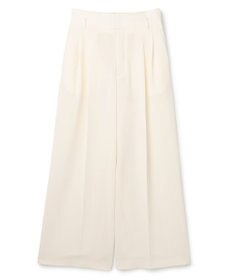 uncrave ドライタッチトロ ワイドトラウザー