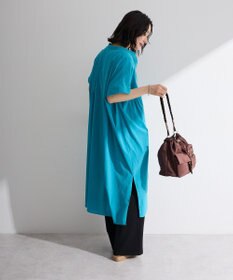 Green Parks 半袖シアースキッパーシャツワンピース