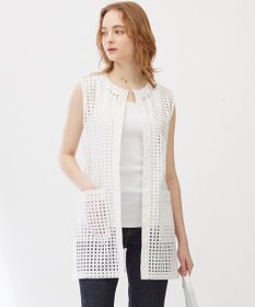 23区 【Indian Factory】アイレットレース ジレ