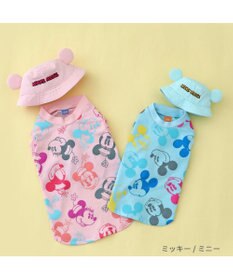 PET PARADISE ディズニー ミニーマウス バケットハット付き Tシャツ 小型犬