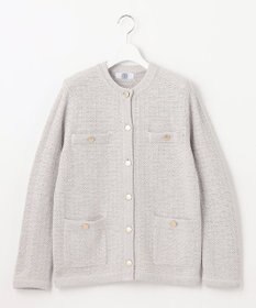 J.PRESS LADIES 【WEB限定カラーあり・洗える】TWEED ニット カーディガン