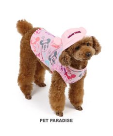 PET PARADISE ディズニー ミニーマウス バケットハット付き Tシャツ 小型犬