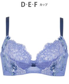 WACOAL 【リボンブラ】 【脇すっきり】 ブラジャー 脇高設計 着やせシルエット 動いても谷間をキープ ペアショーツあり レディース BRB413 /ワコール