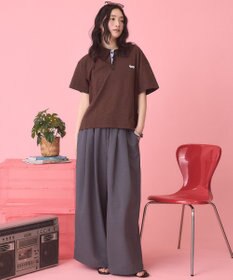 AMERICAN HOLIC 【PENNEY'S】配色ポロ+ショートパンツ