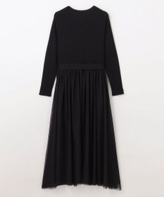 GRACE CONTINENTAL チュールコンビニットワンピース