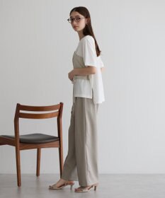 YECCA VECCA ビスチェレイヤード風デザインTee