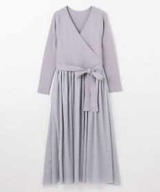 GRACE CONTINENTAL チュールコンビニットワンピース