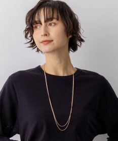 23区 【先行予約】3WAY ミックスカラー チェーン ネックレス