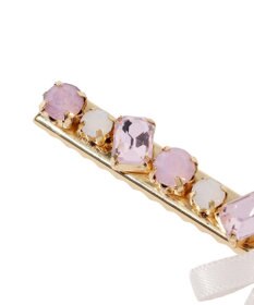 Maison de FLEUR ビジューリボン2セットピン