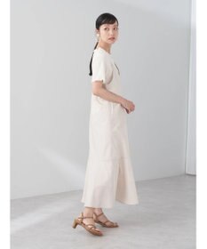 earth music&ecology Ｖネック裾切替キャミワンピース