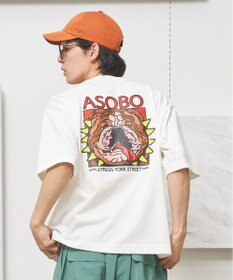 J.PRESS YORK STREET 【UNISEX】【NAO YOSHIHARAコラボ】MAIKO グラフィック Tシャツ