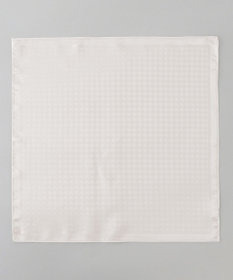 GOTAIRIKU 【WEAR BLACK】シルク100％ フォーマルチーフ_ハウンドトゥース