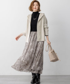 23区 スエード コンビ ドロスト バッグ