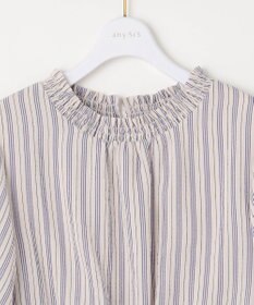 ANY SIS 【洗える】サッカーストライプ ワンピース