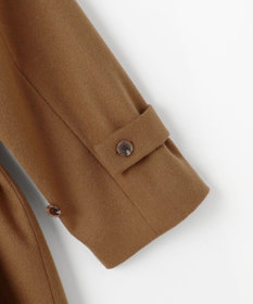 自由区 L 【SHIHOさん着用】Super100sライトビーバーロング コート