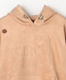 PW CIRCULUS 2025 NEW！【手洗い洗濯可】【WOMEN】スエードライク デタッチャブルフーディ ゴルフウェア レディース