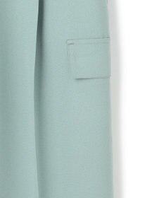 ICB 【先行予約】 FluidBackSatin ワイドストレートカーゴパンツ