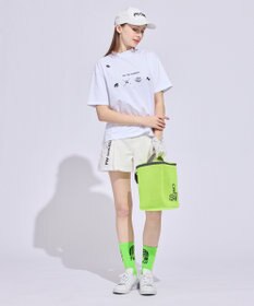 PW CIRCULUS 【WOMEN】アニマルグラフィックモックネック  ゴルフウェア レディース