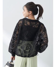 earth music&ecology レースジャケット