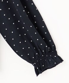 組曲 KIDS 【150-160cm】ラッフルドット ブラウス