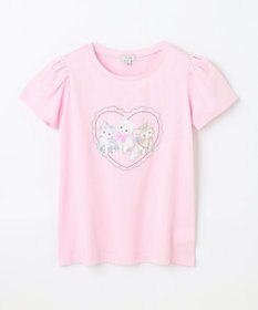 ANY KIDS ネックレス付き ネコTシャツ