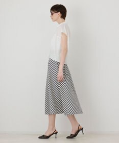 GRACE CONTINENTAL シアードルマントップ