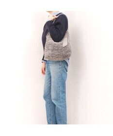 UNBILLION カシュカシュ cachecache / 下がりグログランボアトートバッグ